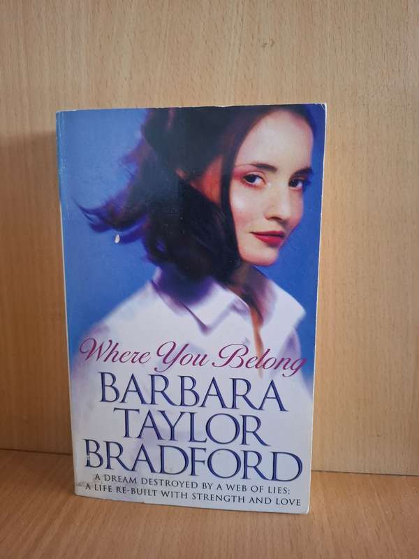Where You Belong by Barbara Taylor Bradford (Paperback)