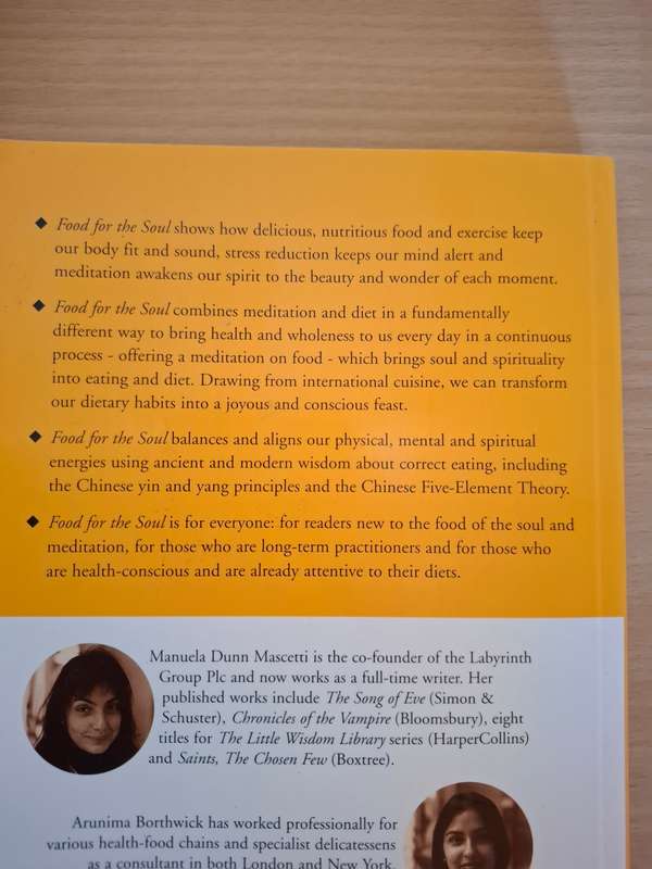 Food for The Soul :Manuela Dunn Mascetti (Paperback)