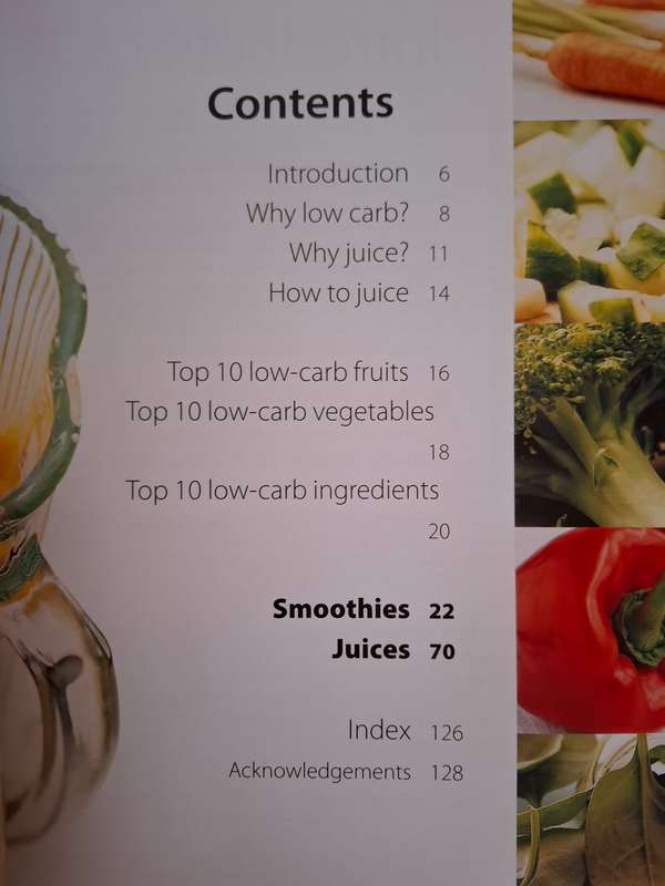 Hamlyn - Low-Carb Juices and Smoothies - 50 Healthy, Delicious Recipes  (Paperback)