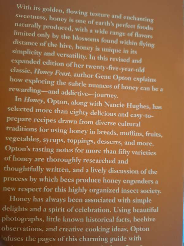 Honey - A Connoisseur`s Guide with Recipes: Gene Opton