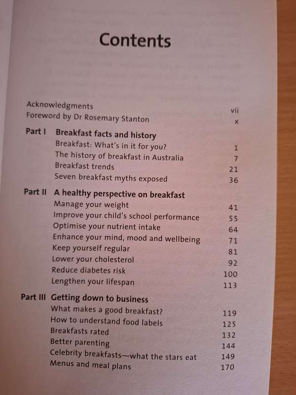 The Breakfast Book : Sue Radd  (Paperback)