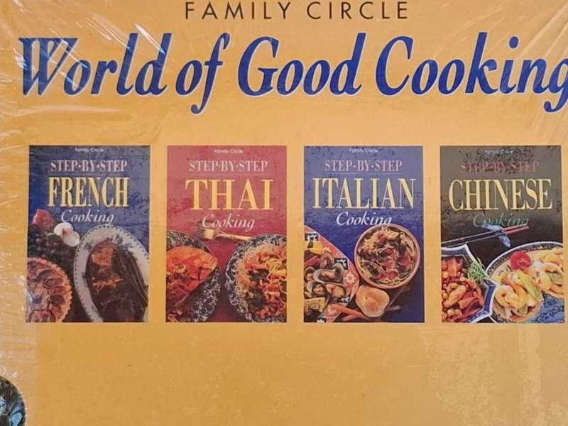 Family Circle - World of Good Cooking (Step-by-Step Cookery Collection)  4 Books NEW CONDITION