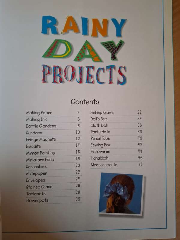 Rainy Day Projects - Creative and fun things for kids to make and do (Paperback)