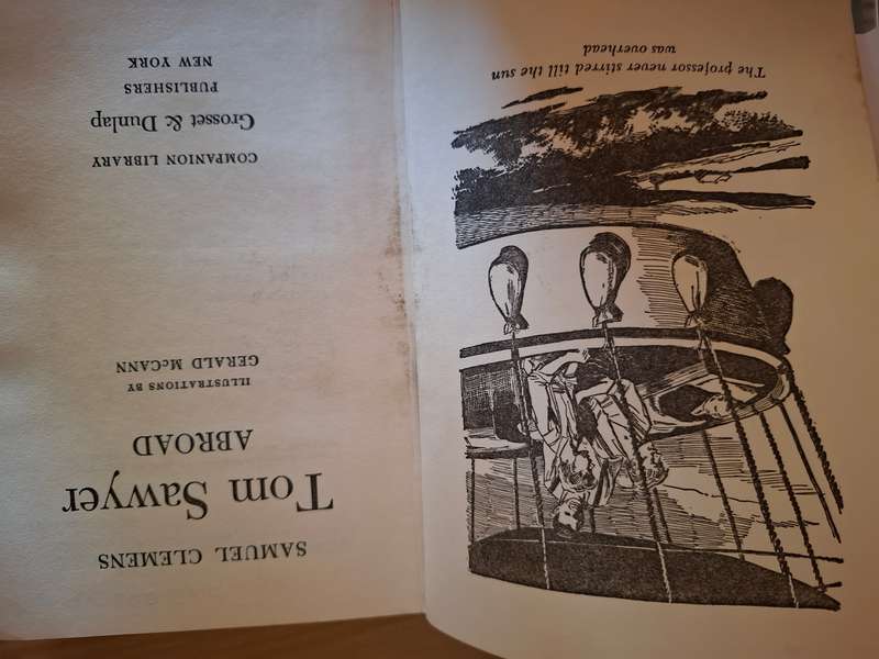 Tom Sawyer Abroad by Samuel Clemens (Hardcover)