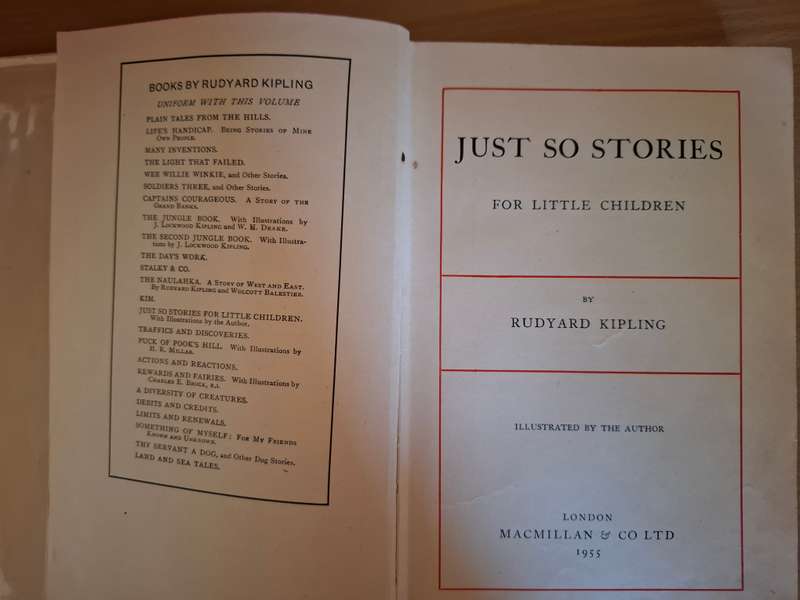 Just So Stories - Rudyard Kipling  (Hardcover)