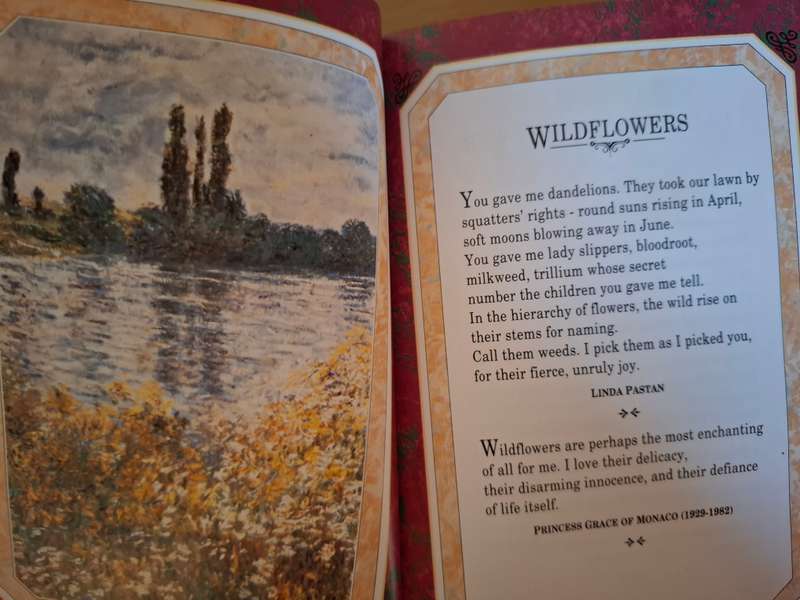 Flowers - A Celebration in Words and Paintings selected by Helen Exley (Hardcover)