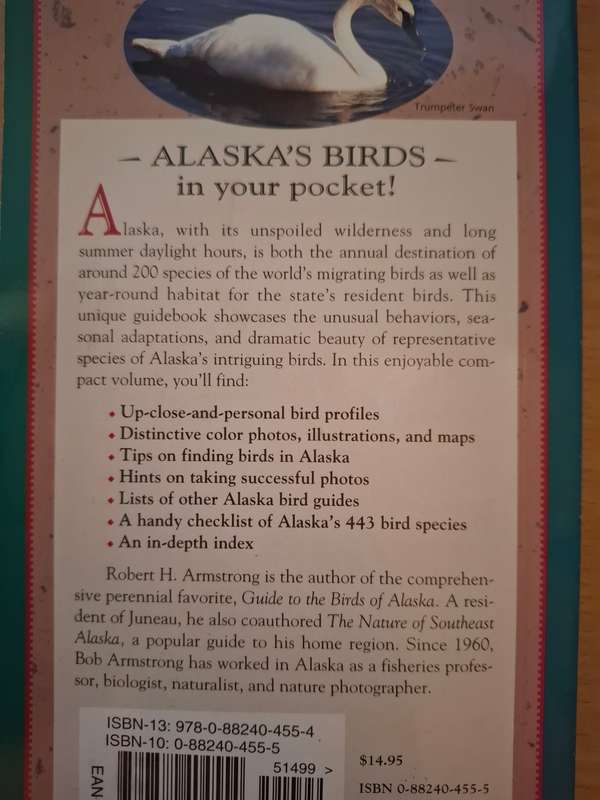 Alaska`s Birds : Robert H. Armstrong  (Paperback)