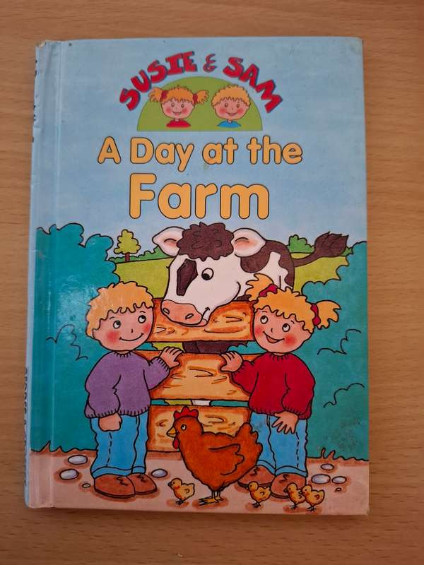 Susie & Sam - A Day at The Farm  (Hardcover)
