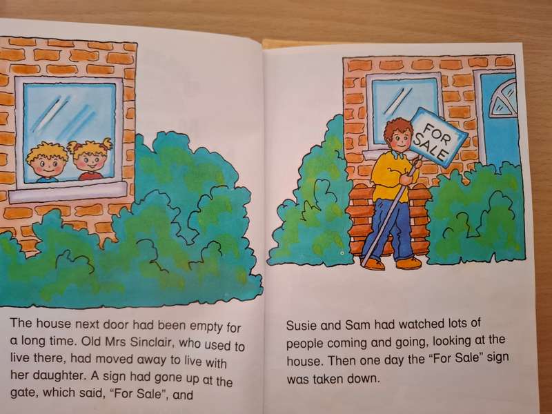 Susie & Sam - Meet New Neighbours  (Hardcover)