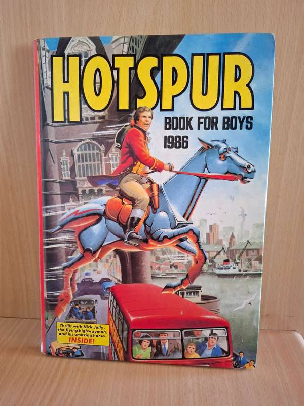 Hotspur Book for Boys 1986  (Hardcover)
