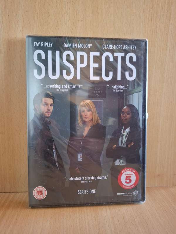 Suspects - Series One - Dvd  (2 discs)  NEW CONDITION