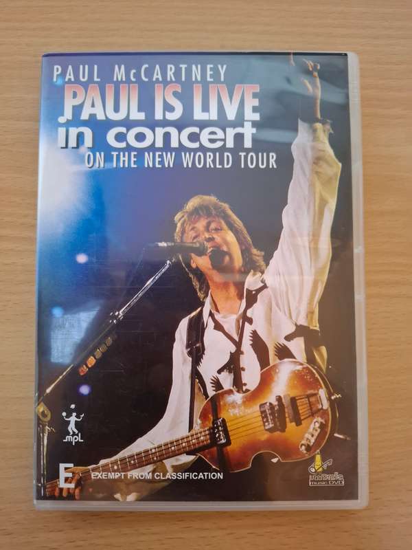 Paul McCartney - Paul is Live in Concert on The New World Tour - Dvd