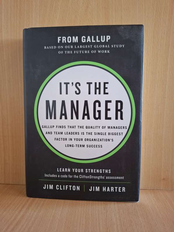 It`s the Manager : Jim Clifton, Jim Harter  (Hardcover)