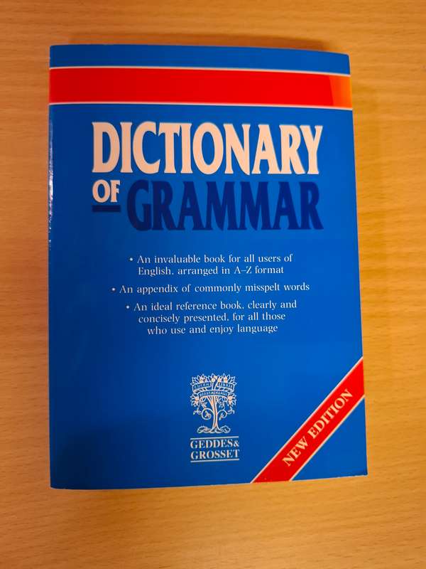 Dictionary of Grammar (Paperback)