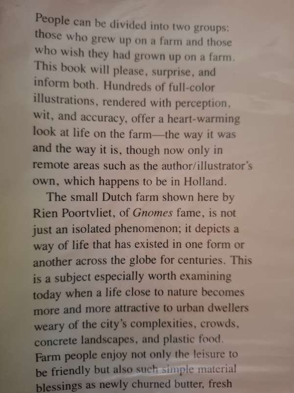 The Farm Book by Rien Poortvliet  (Hardcover)