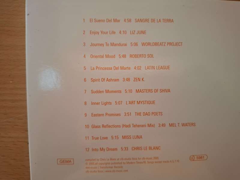 Hadi Teherani - Lounge Music Vol. 1 - CD
