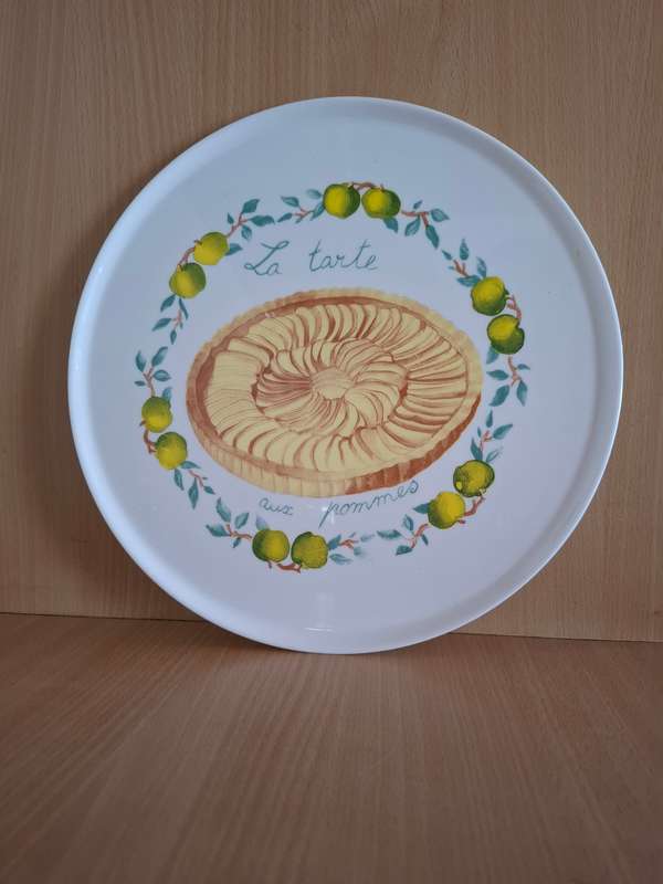 Round Ceramic Tart Dish - width 30cm