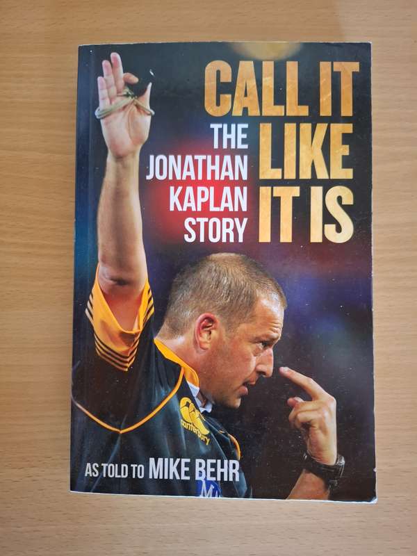 Call it Like it Is - The Jonathan Kaplan Story As told to Mike Behr   (Paperback) Signed Copy