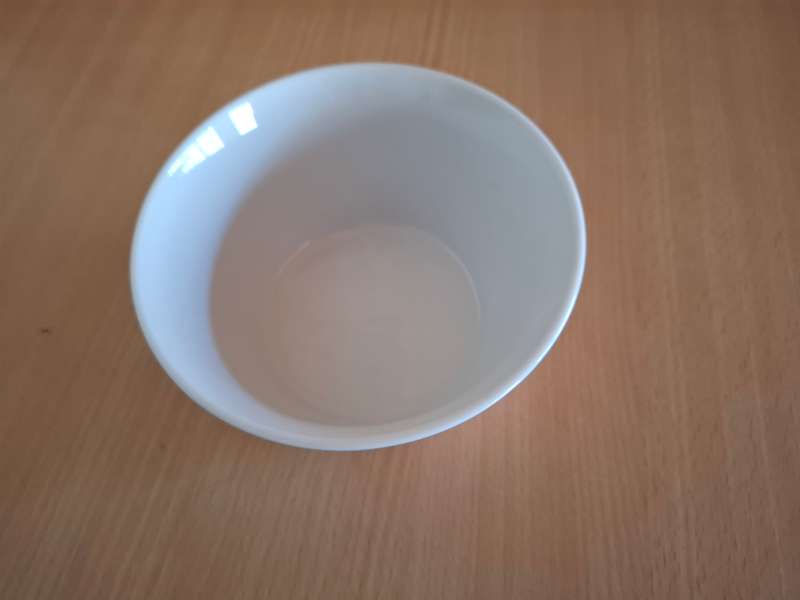 Round Stripe Ceramic Bowl - width 14cm height 7cm