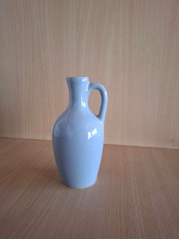 Small Grey Ceramic Jug - height 14cm height 8cm