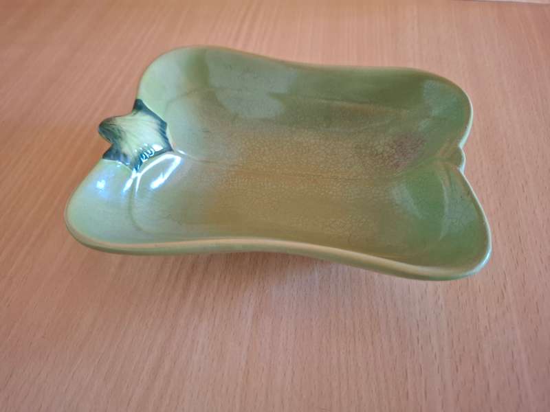Set of 2 Vegetable Shaped Ceramic Serving Dishes - 15cm x 12 cm