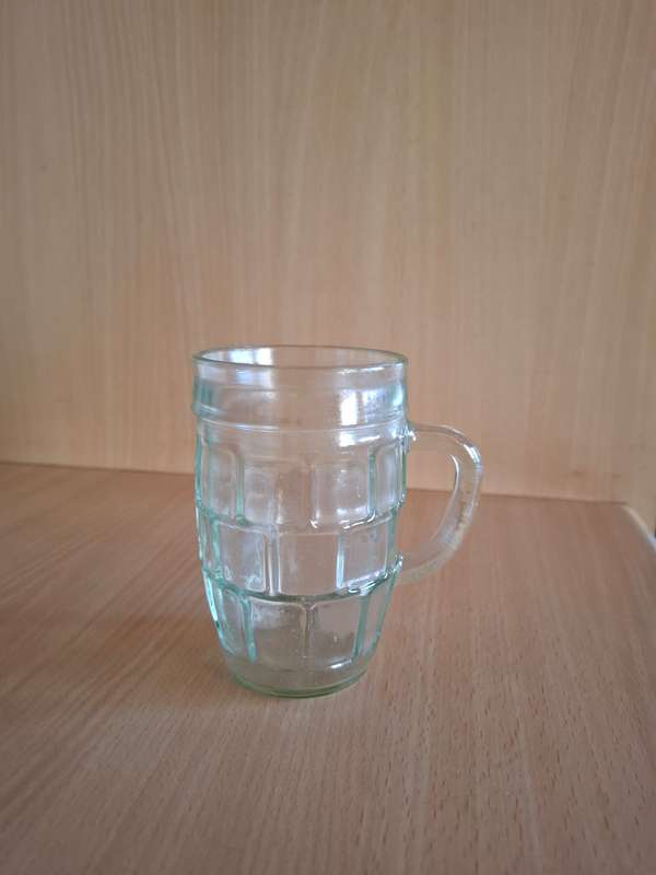 Set of 2 Glass Mugs
