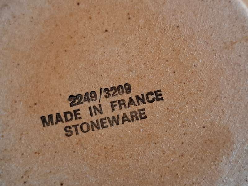 Stoneware Vase - Made in France (height 9cm width 7cm)