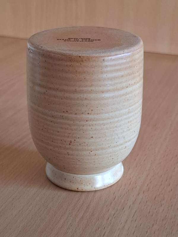 Stoneware Vase - Made in France (height 9cm width 7cm)