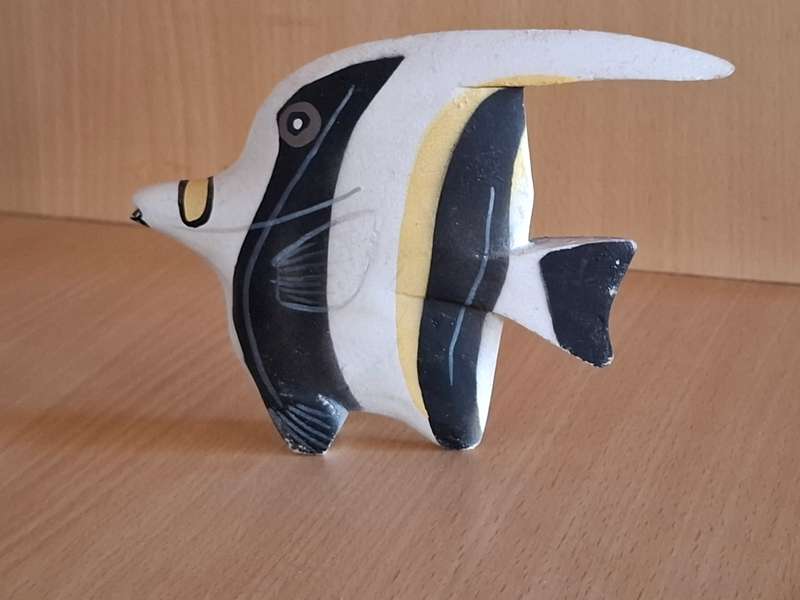 Wooden Fish Ornament - 15cm x 11cm