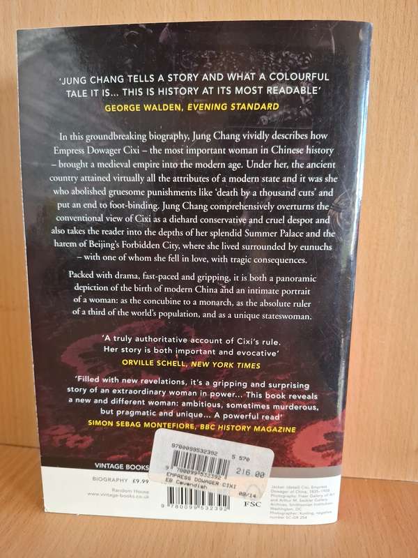 Empress Dowager Cixi : Jung Chang  (Paperback)