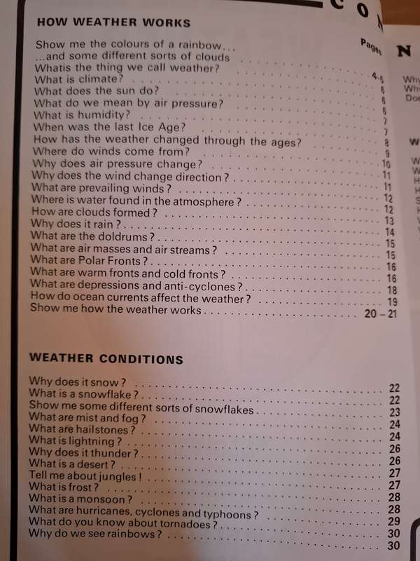 The Quizzer Book about Weather  (Paperback)