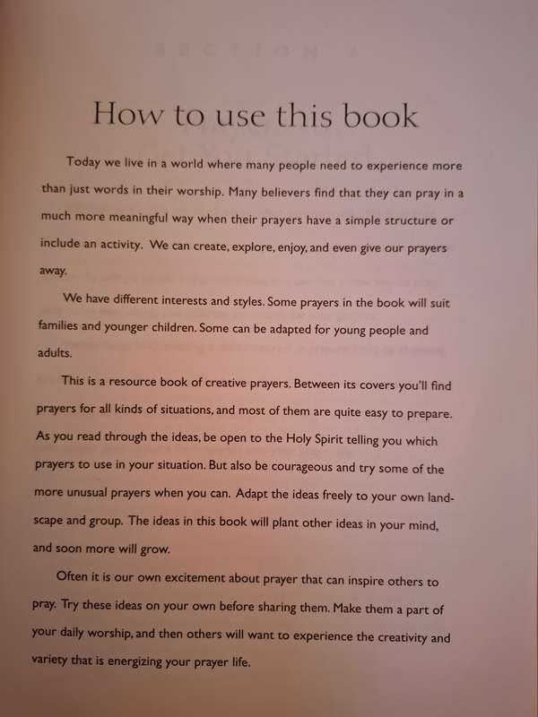 100 Creative Prayer Ideas for Kids and grown-ups too : Karen Holford  (Paperback)