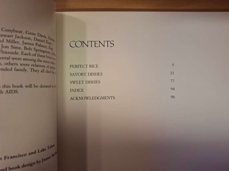 Rice Cookbook by James Mcnair (Paperback)