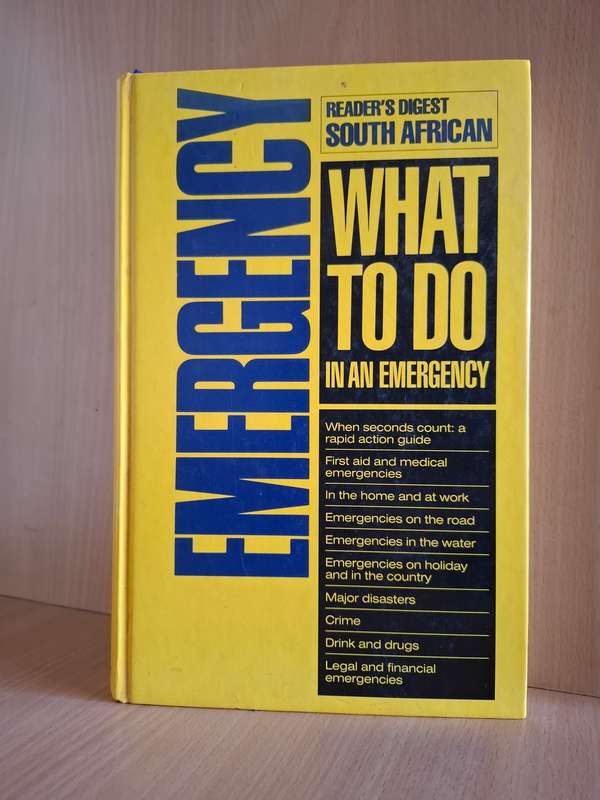 Reader`s Digest South African - What to Do in an Emergency  (Hardcover)