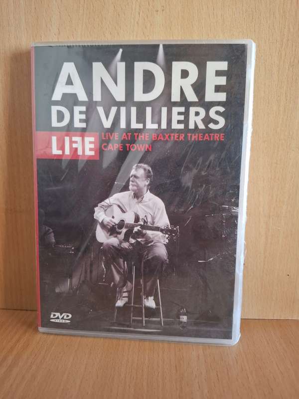 Andre De Villiers Live at The Baxter Theatre Cape Town - Dvd