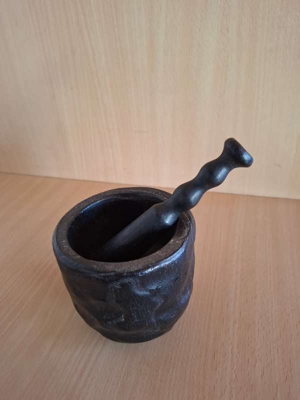 Wooden Pestle & Mortar