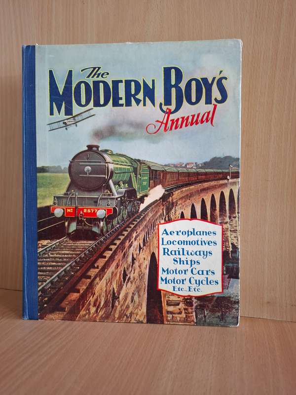 The Modern Boys Annual 1931  (Aeroplanes, Locomotives, Railways,Ships, Motor Cars, Motor Cycles)