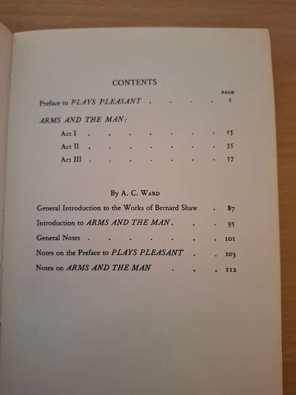 Arms and the Man (An Anti-Romantic Comedy in Three Acts by Bernard Shaw (Paperback)