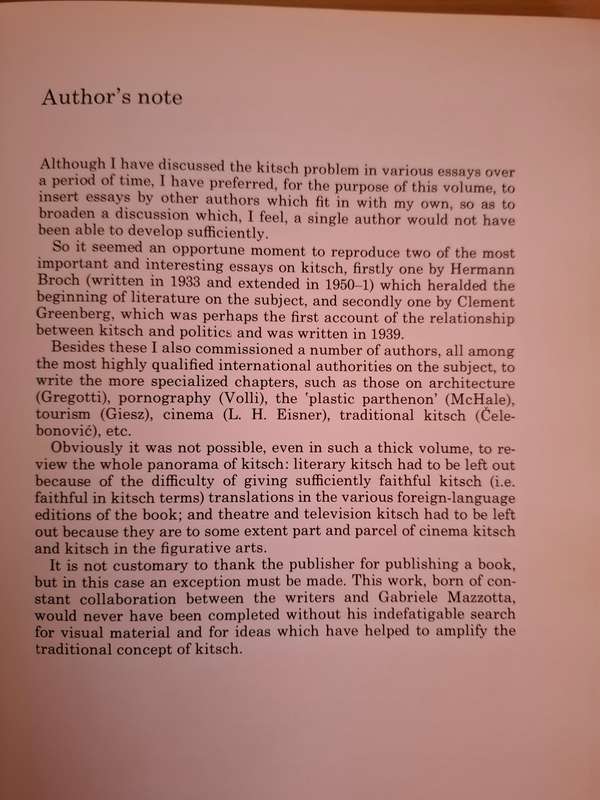 Kitsch - An anthology of bad taste : Gillo Dorfles  (Hardcover)