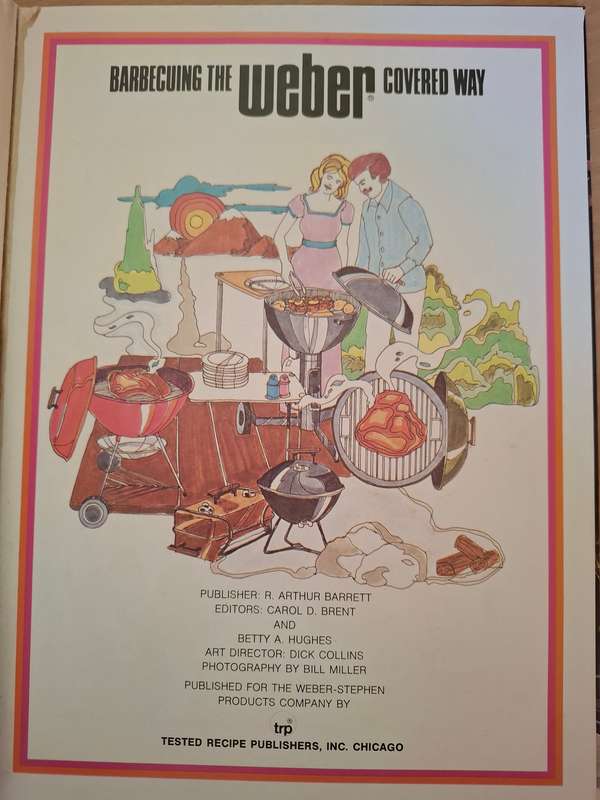 Barbecuing the Weber Covered Way  (Hardcover)