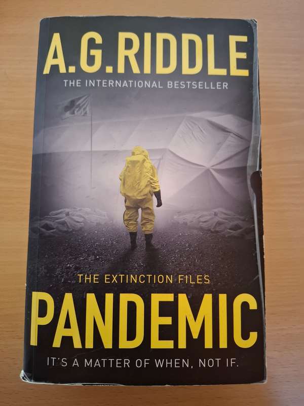 The Extinction Files 01 -  Pandemic : A.G. Riddle  (Paperback)