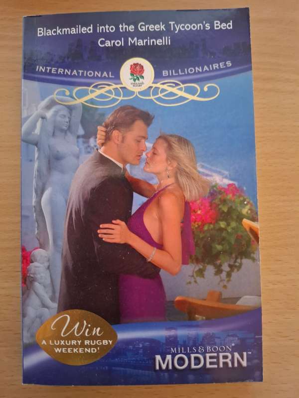 Mills & Boon - Blackmailed into the Greek Tycoon`s Bed: Carol Marinelli