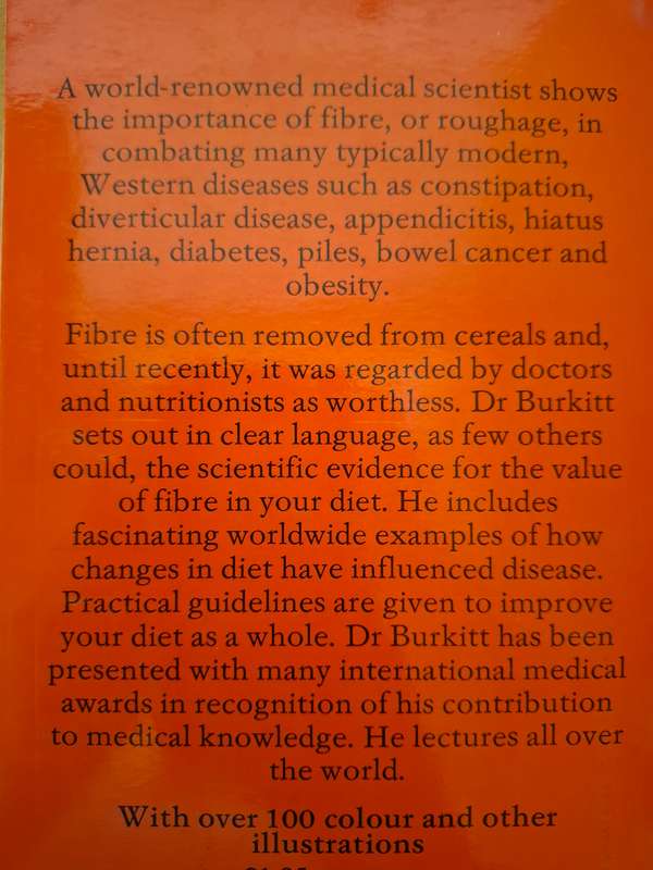 Don`t Forget Fibre in Your Diet : Denis Burkin (Paperback)