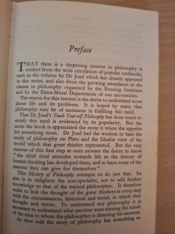 Teach Yourself Books - History of Philosophy : John Lewis  (Hardcover)