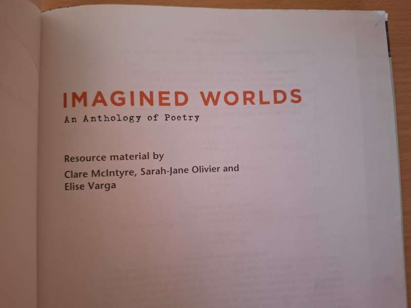 Imagined Worlds - An Anthology of Poetry  (Paperback)