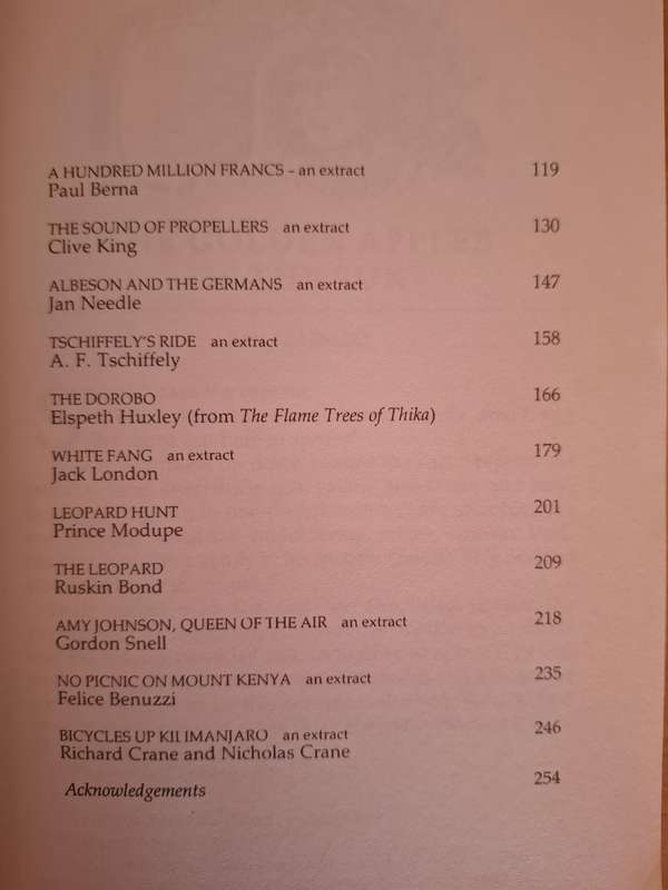 Adventure Stories Chosen by Clive King  (Paperback)