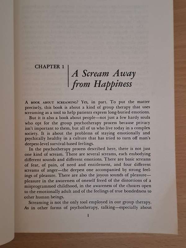 A Scream Away from Happiness : Daniel Casriel, M.D. (Paperback)
