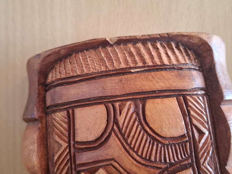 Wooden African Mask (31cmx 12cm)