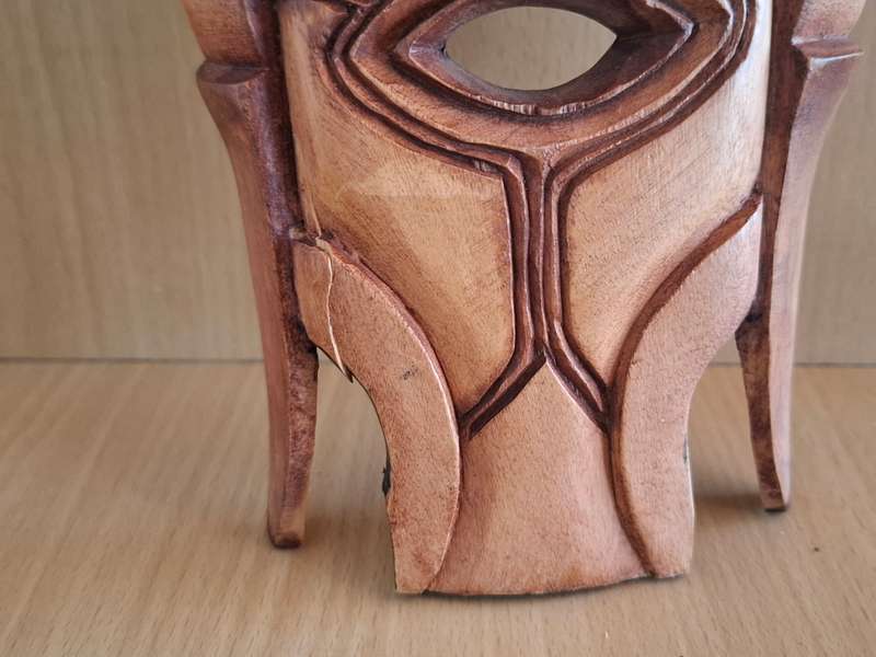 Wooden African Mask (31cmx 12cm)