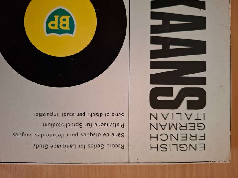 BP - English/French/German/Italian/Afrikaans Set of 4 LP